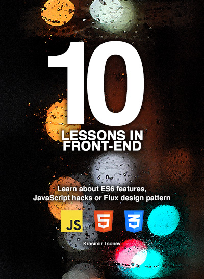 10 Lessons in Front-end ebook by Krasimir Tsonev