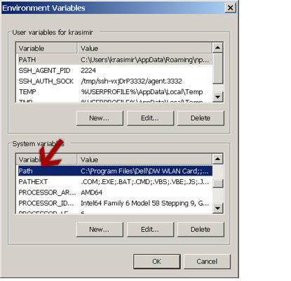 Environment Variables